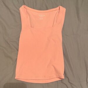American Eagle Outfitters Soft Coral Tank Top